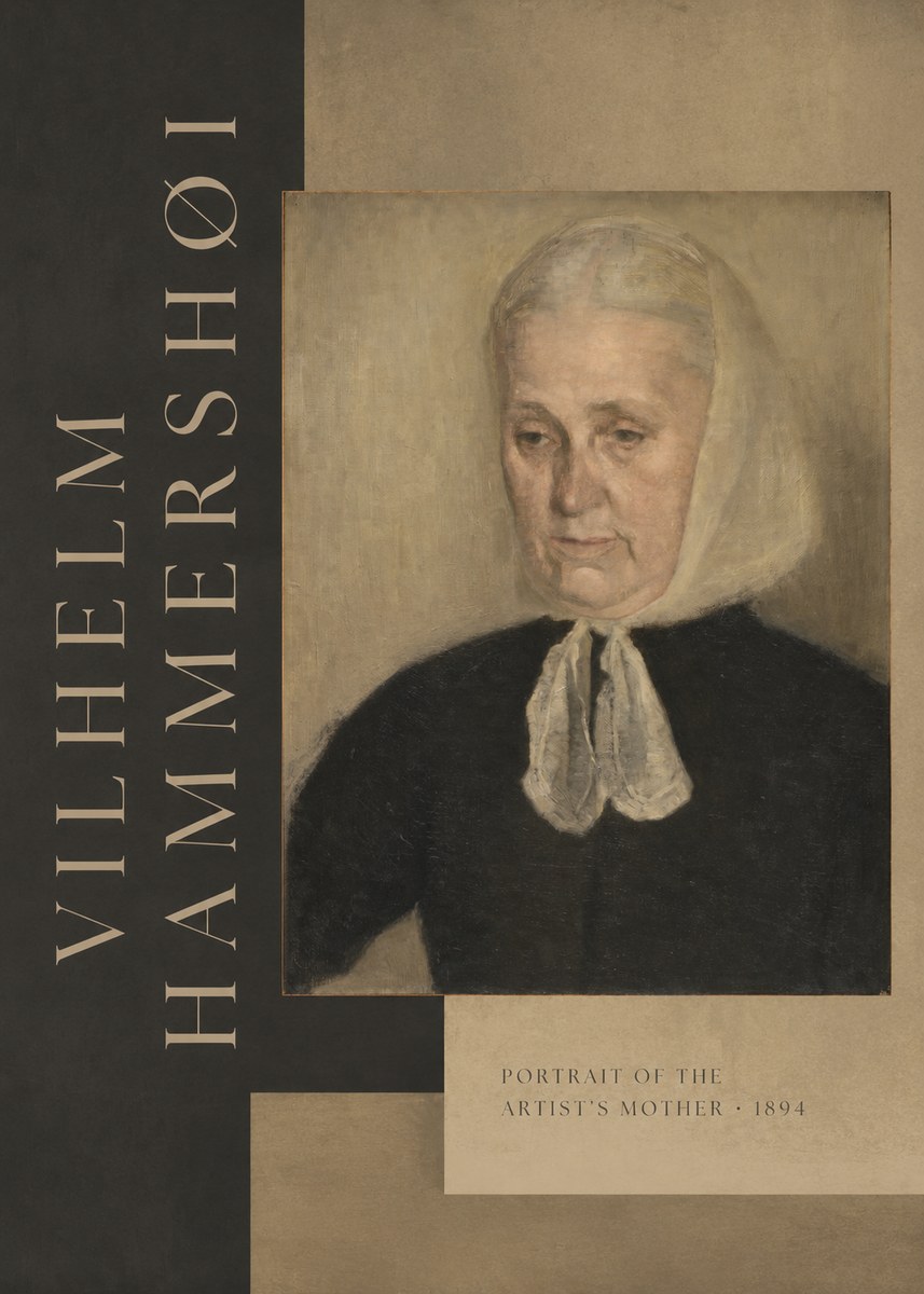 Vilhelm Hammershøi Portrait of the Artist's Mother · 1894 No6 - Poszter