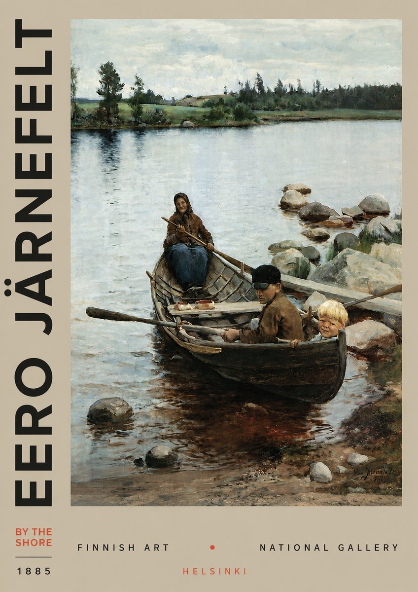 Eero Järnefelt By the Shore No3 - Poszter