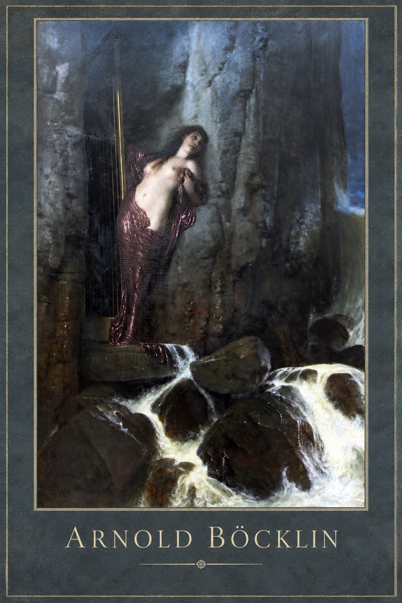 Arnold Böcklin The Spring No1 - Poszter