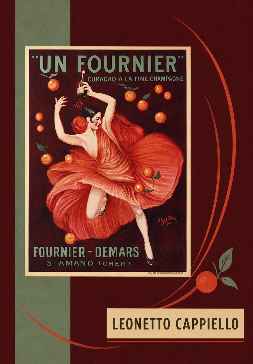 Leonetto Cappiello Un Fournier No2 - Poszter