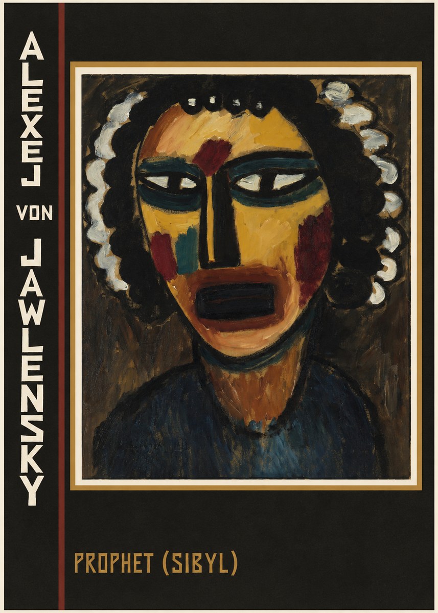 Alexej von Jawlensky Prophet (Sibil) No2 - Poszter