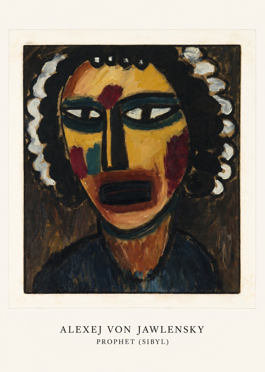 Alexej von Jawlensky Prophet (Sibil) No5 - Poszter