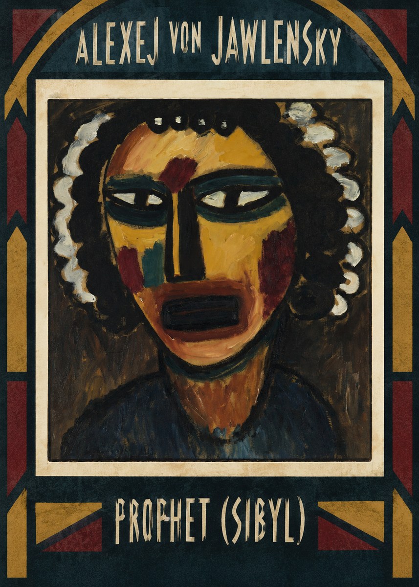 Alexej von Jawlensky Prophet (Sibil) No6 - Poszter