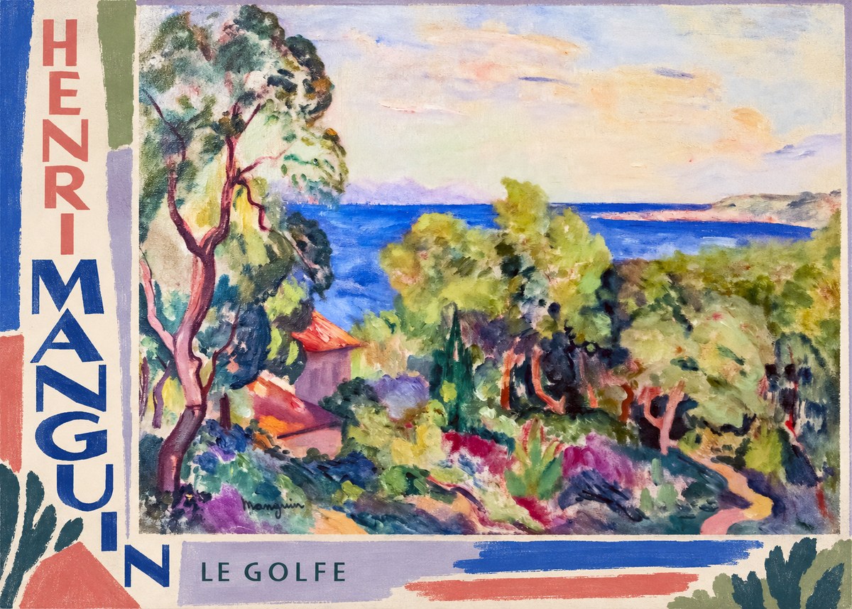 Henri Manguin Le Golfe No2 - Poszter