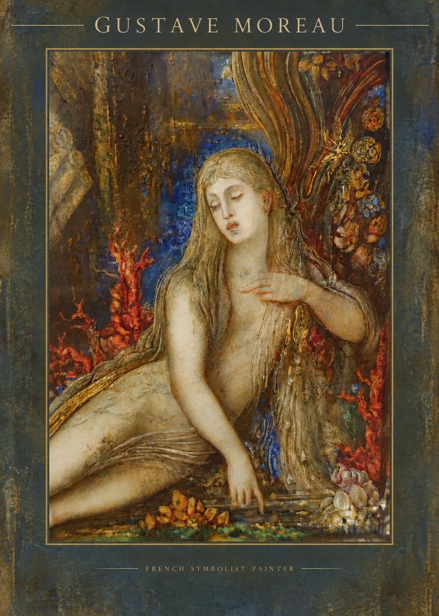 Gustave Moreau Galatea II No2 - Poszter
