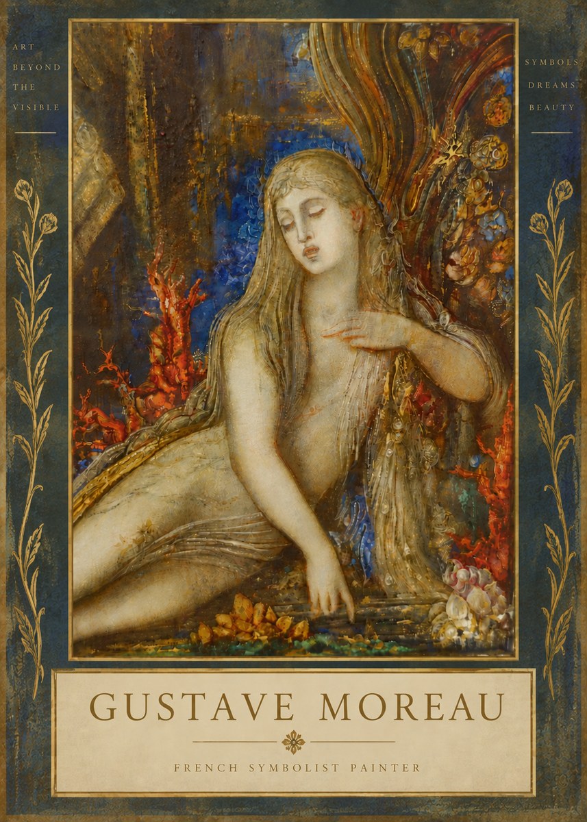 Gustave Moreau Galatea II No5 - Poszter