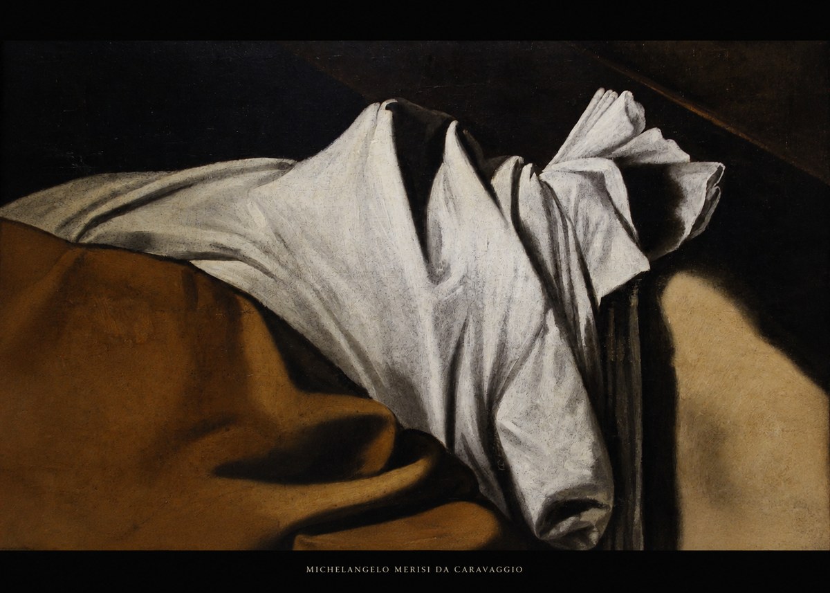 Michelangelo Merisi da Caravaggio Drapery Study No5 - Poszter