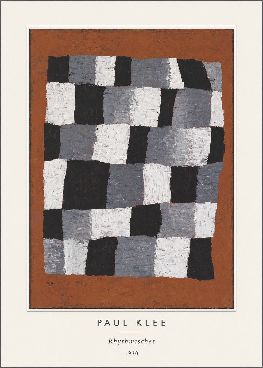 Paul Klee Rhythmisches No5 - Poszter