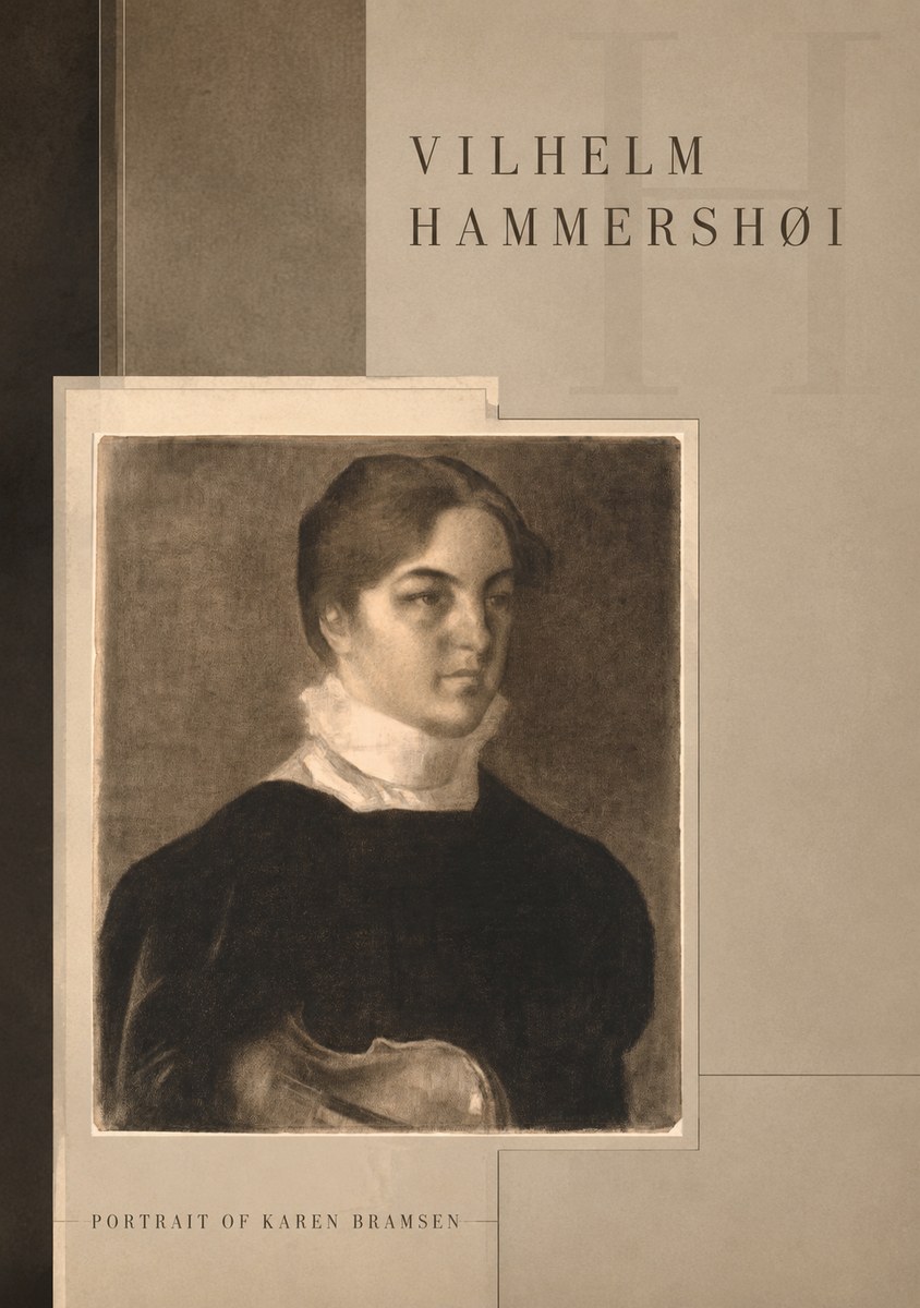 Vilhelm Hammershøi Portrait of Karen Bramsen No5 - Poszter