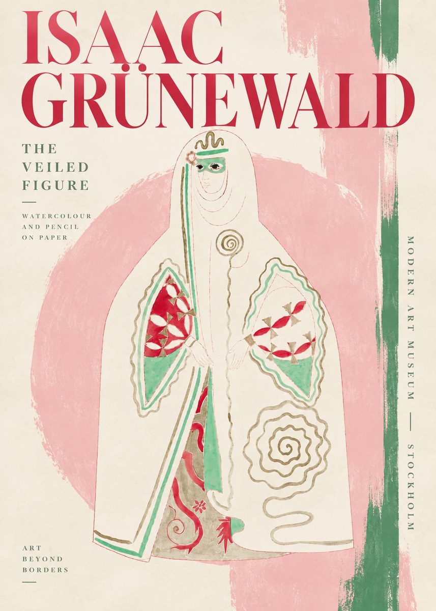 Isaac Grünewald The Veiled Figure No3 - Poszter