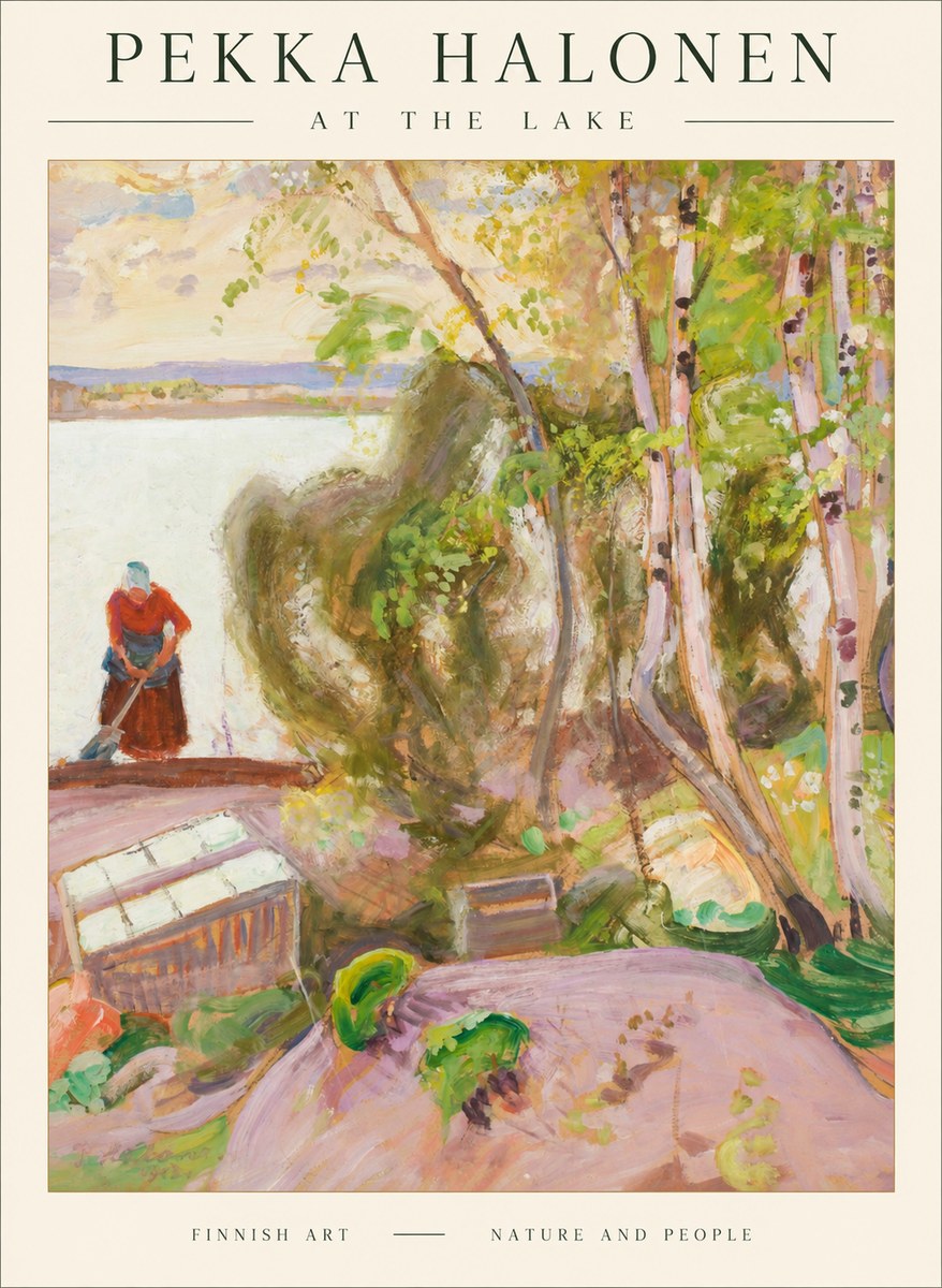 Pekka Halonen At the Lake No1 - Poszter