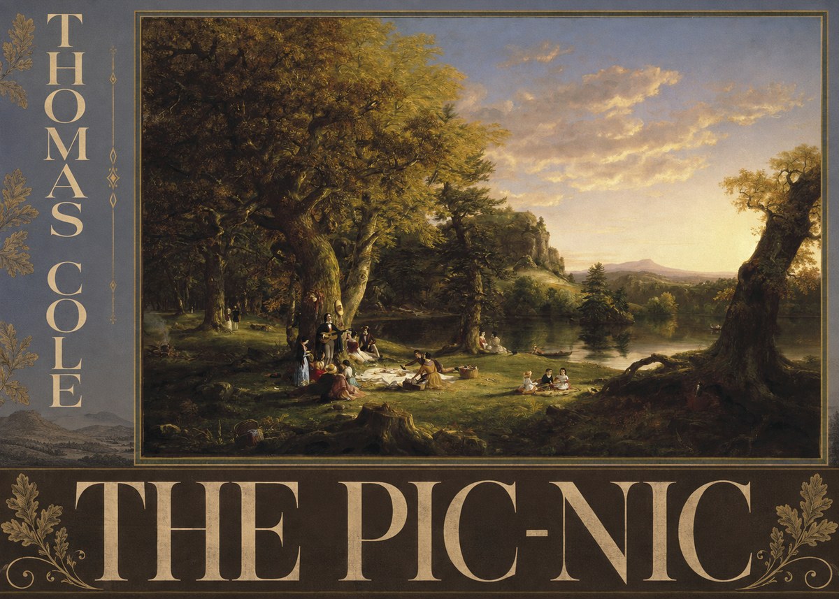 Thomas Cole The Pic-nic II No4 - Poszter