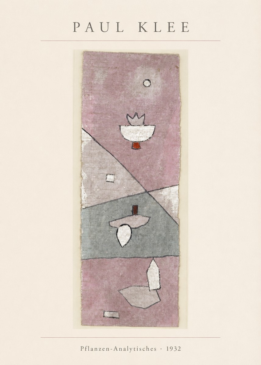 Paul Klee Pflanzen-analytisches No4 - Poszter