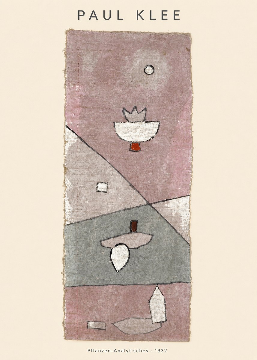 Paul Klee Pflanzen-analytisches No5 - Poszter