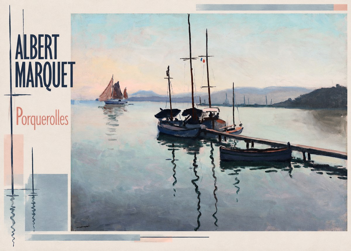 Albert Marquet Porquerolles No2 - Poszter