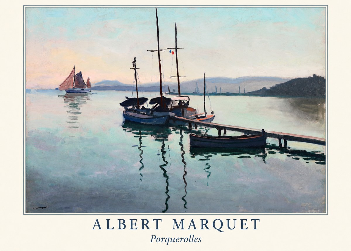Albert Marquet Porquerolles No4 - Poszter
