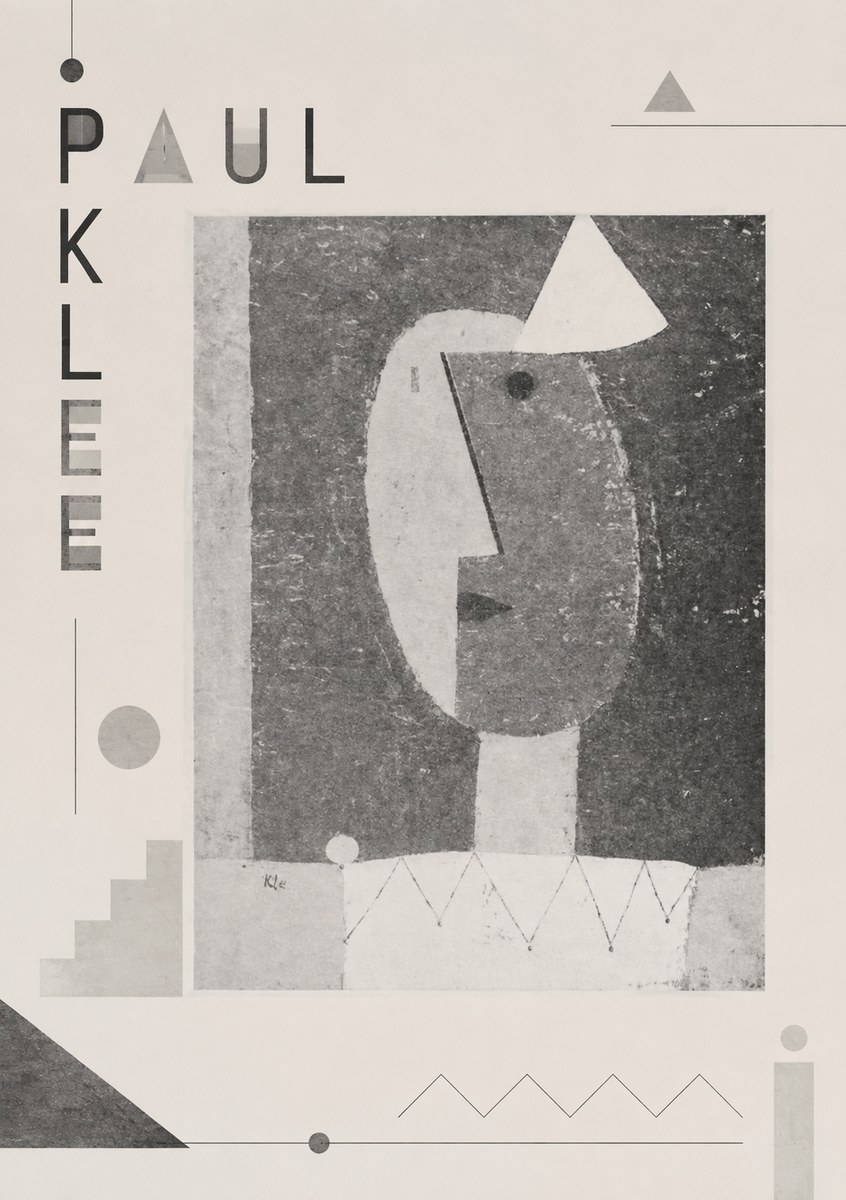 Paul Klee The Clown No4 - Poszter