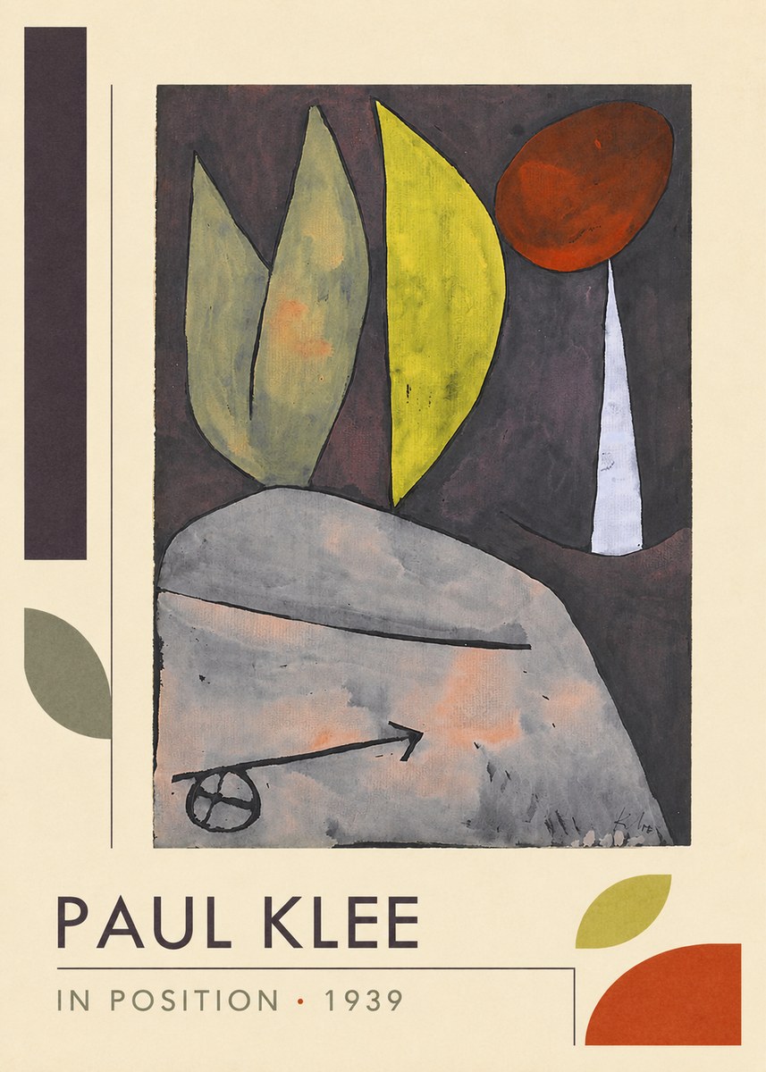 Paul Klee In Position No1 - Poszter