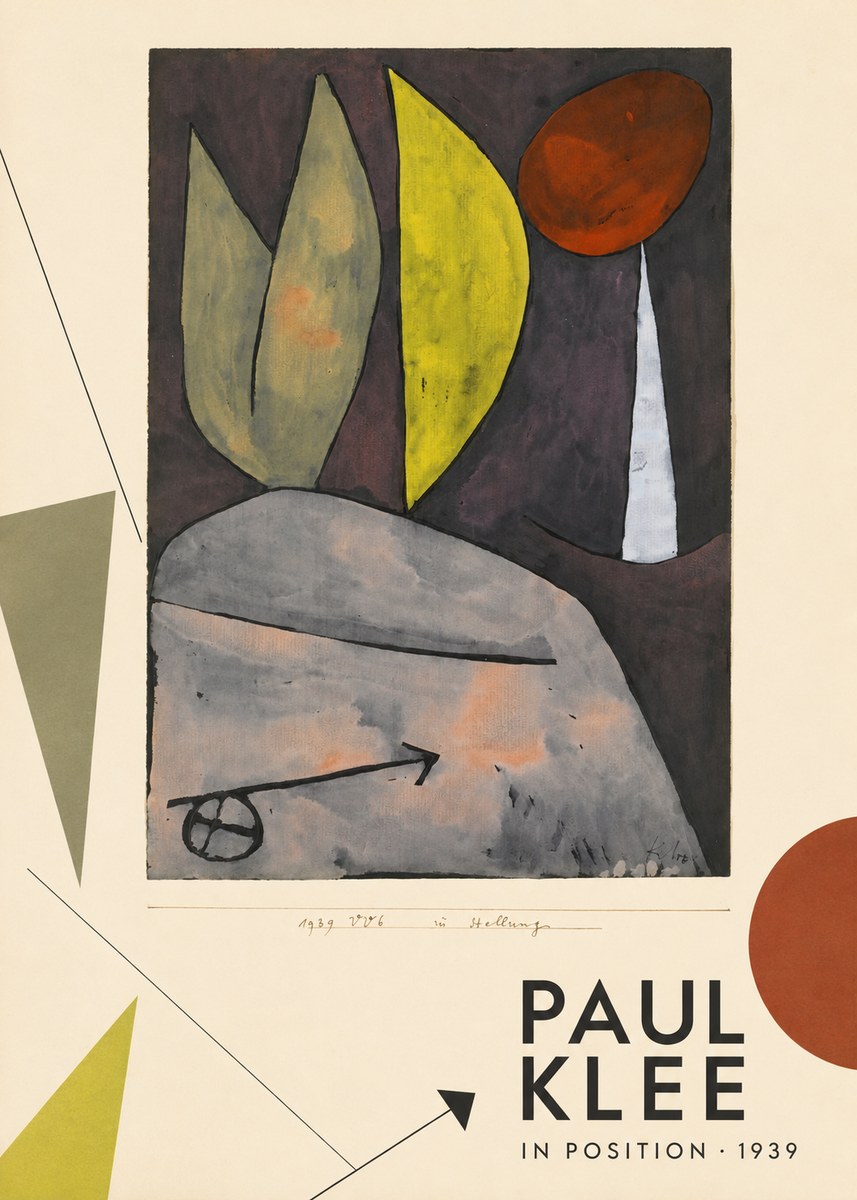 Paul Klee In Position No4 - Poszter