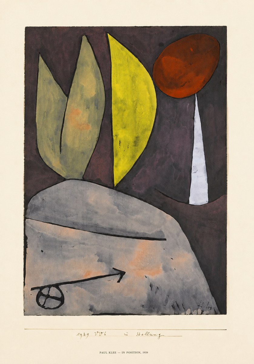 Paul Klee In Position No6 - Poszter