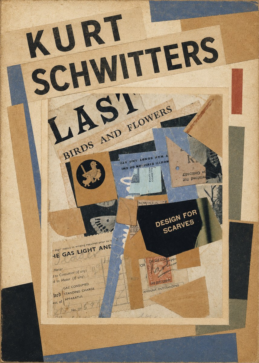 Kurt Schwitters Last Birds and Flowers No1 - Poszter