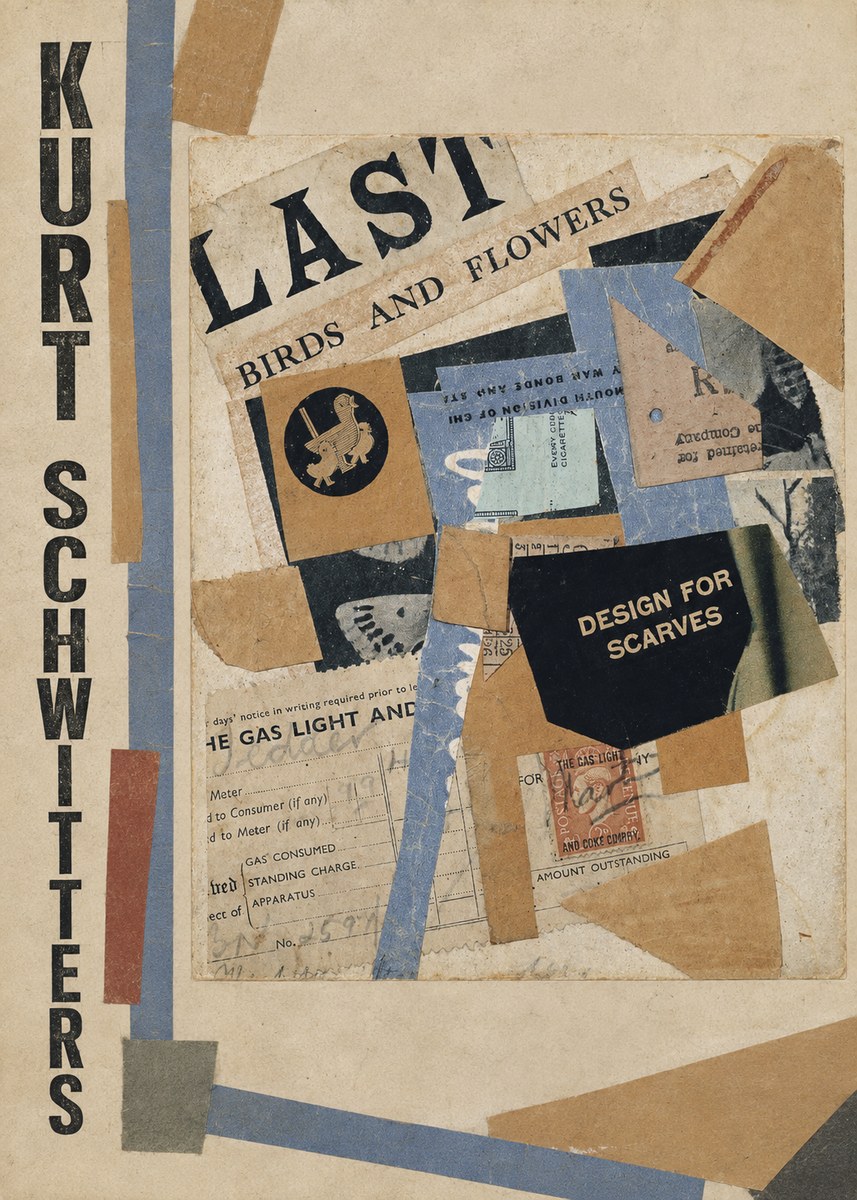 Kurt Schwitters Last Birds and Flowers No2 - Poszter