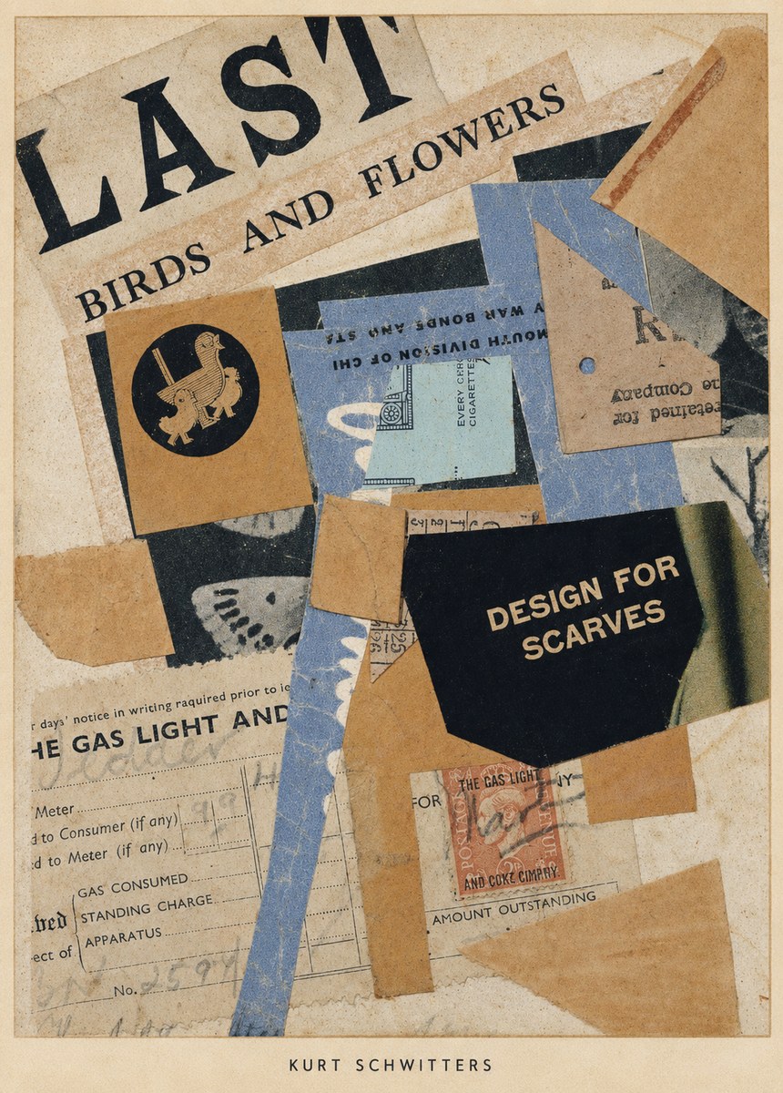 Kurt Schwitters Last Birds and Flowers No5 - Poszter