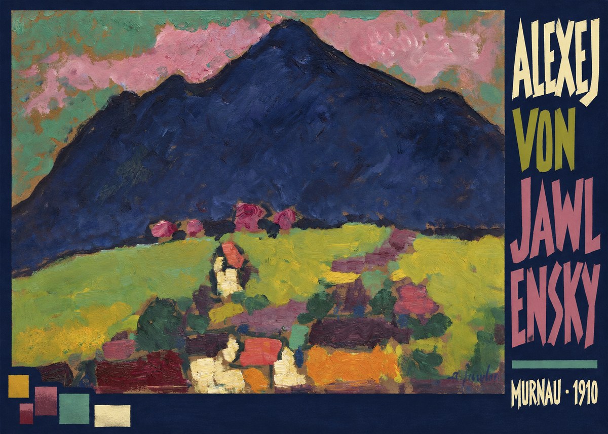 Alexej von Jawlensky Murnau No4 - Poszter