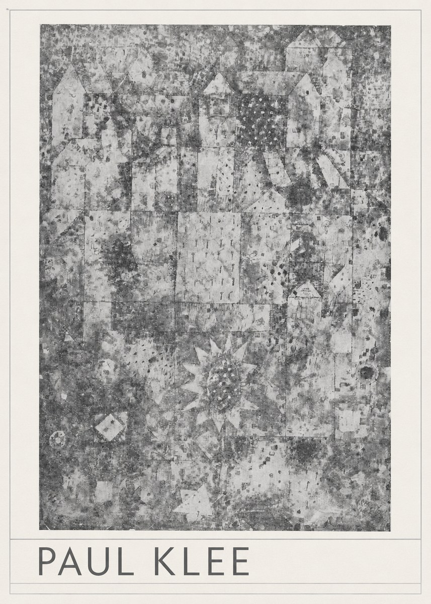 Paul Klee Town and Country No3 - Poszter