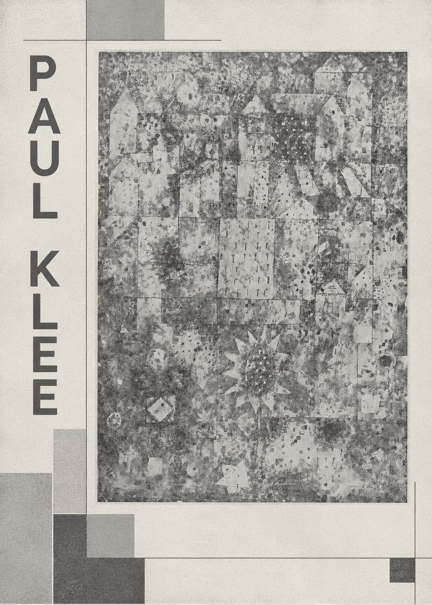 Paul Klee Town and Country No4 - Poszter