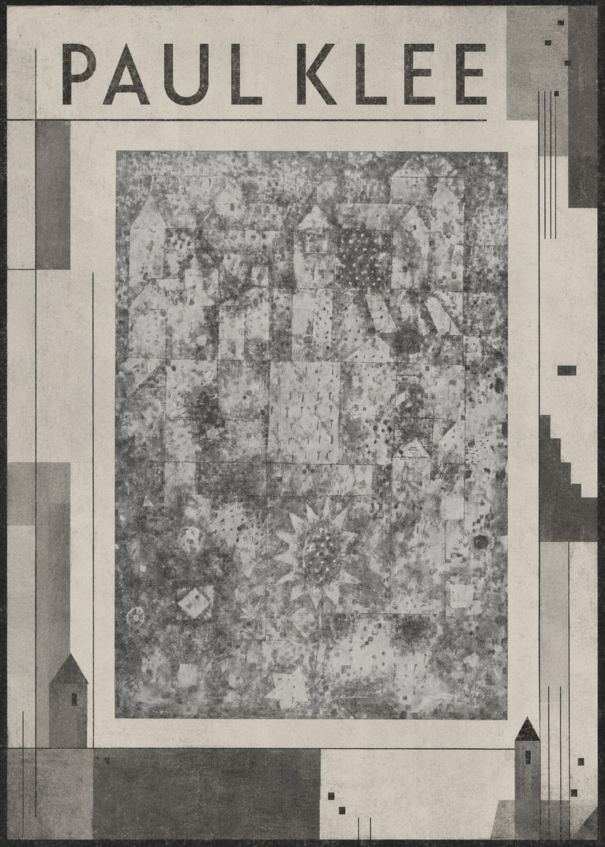 Paul Klee Town and Country No6 - Poszter