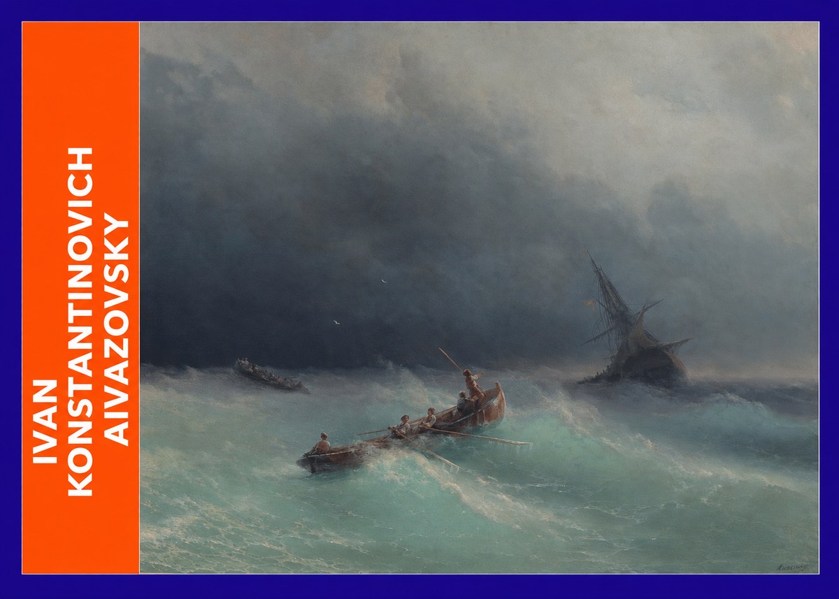 Ivan Konstantinovich Aivazovsky Shipwreck No6 - Poszter