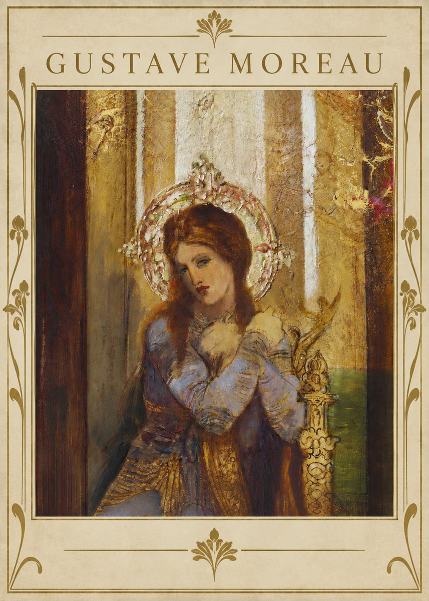 Gustave Moreau Salome II No5 - Poszter