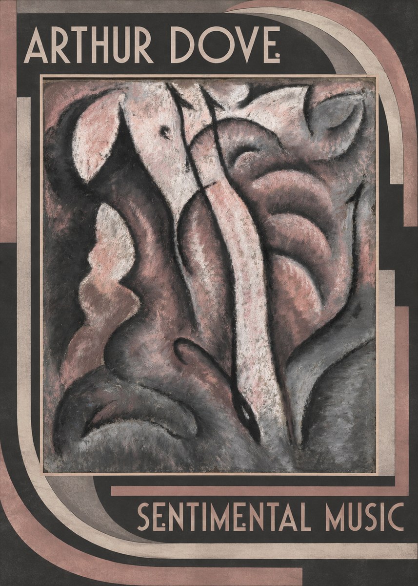 Arthur Dove Sentimental Music II No3 - Poszter