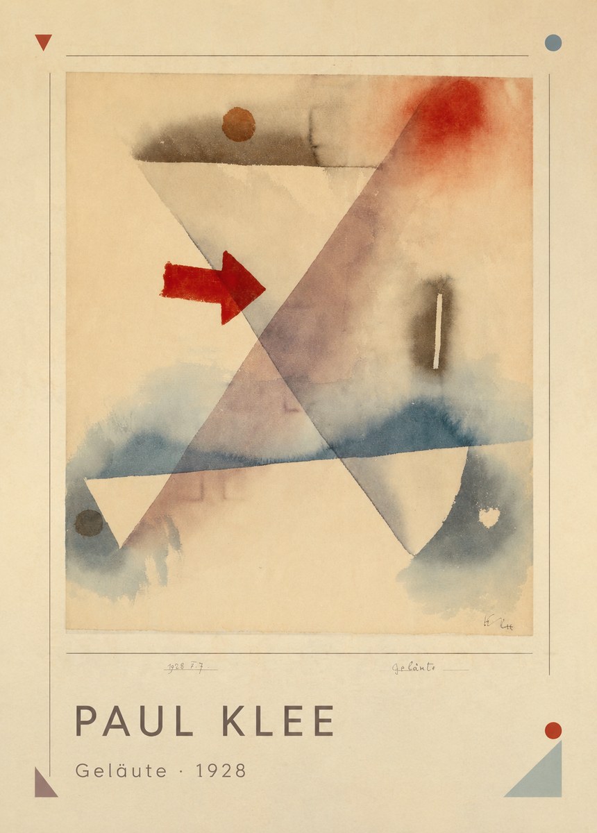 Paul Klee Geläute No1 - Poszter