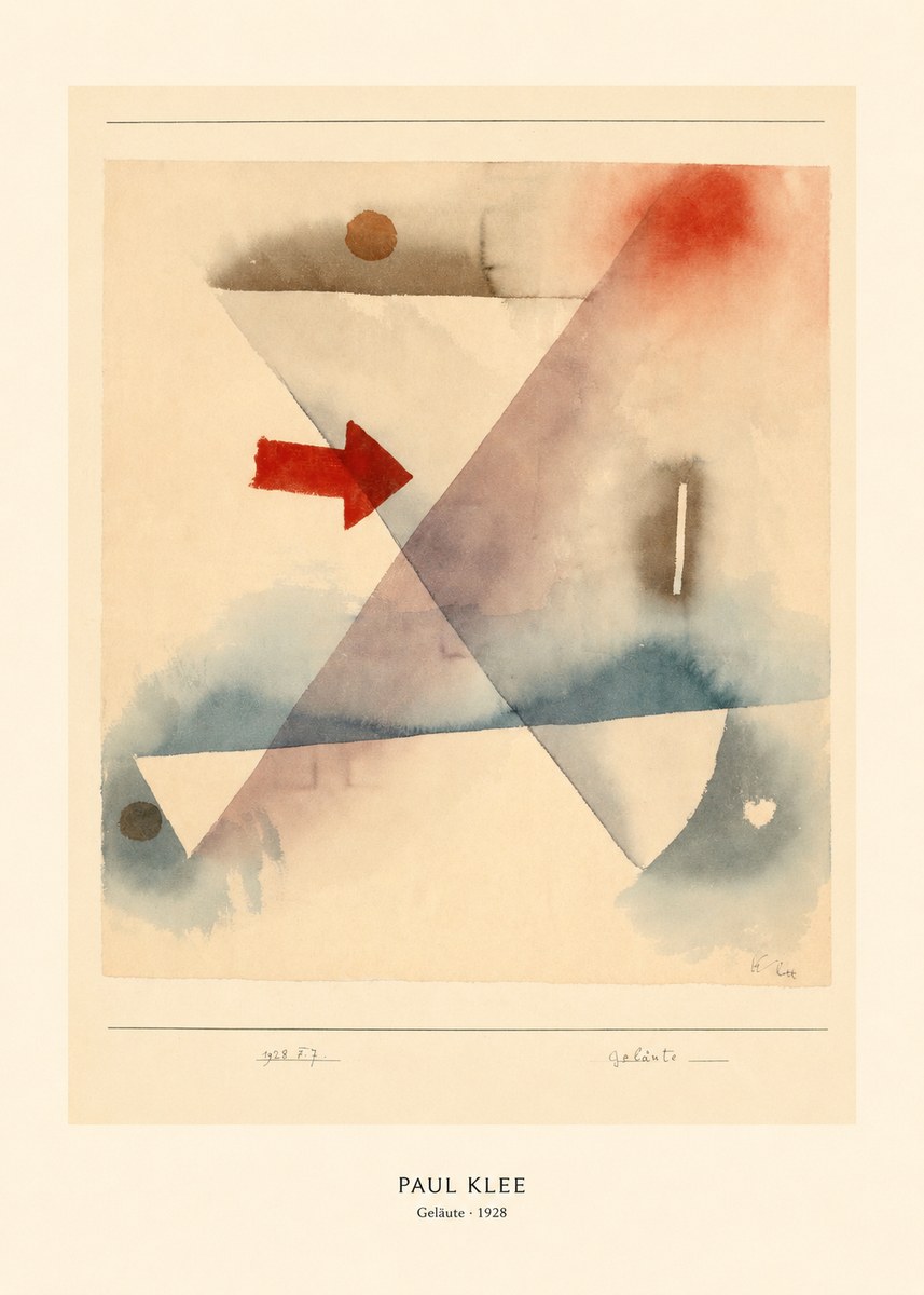 Paul Klee Geläute No5 - Poszter