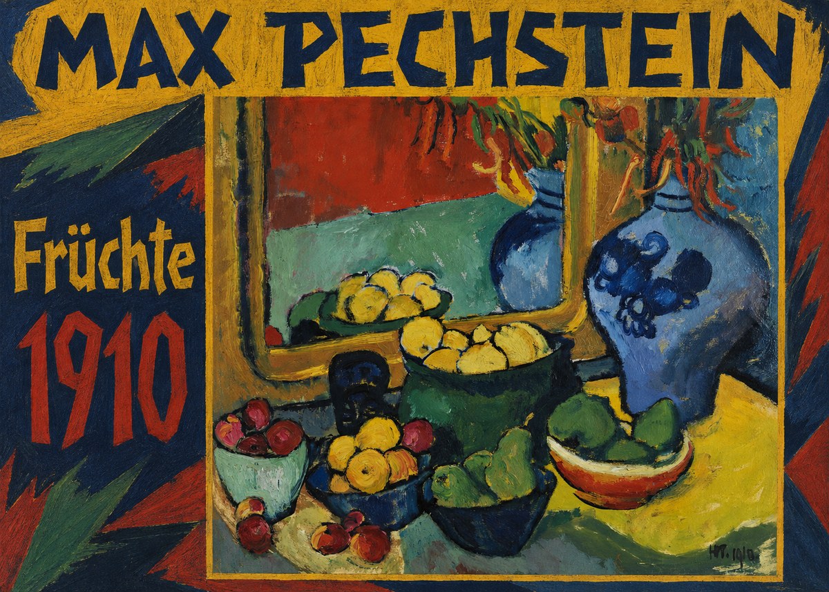 Max Pechstein Früchte 1910 No1 - Poszter