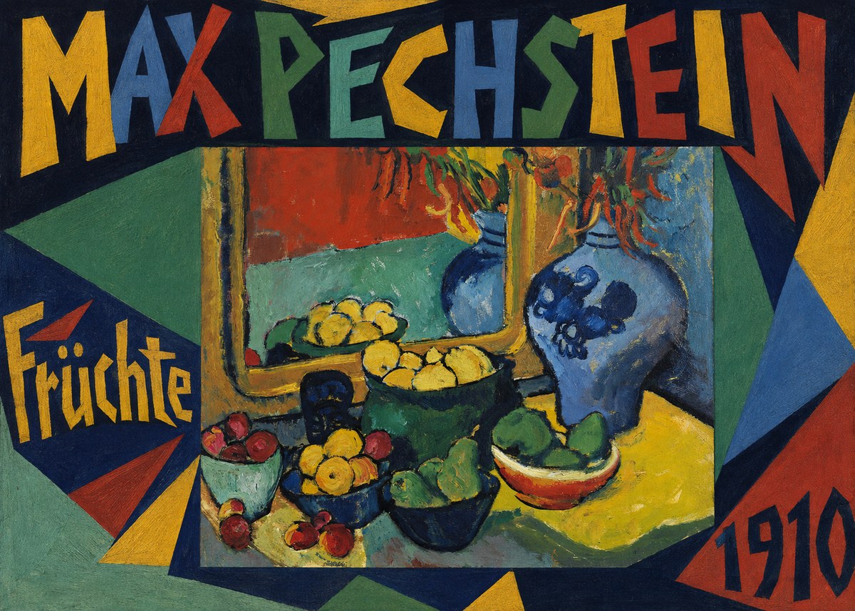 Max Pechstein Früchte 1910 No6 - Poszter