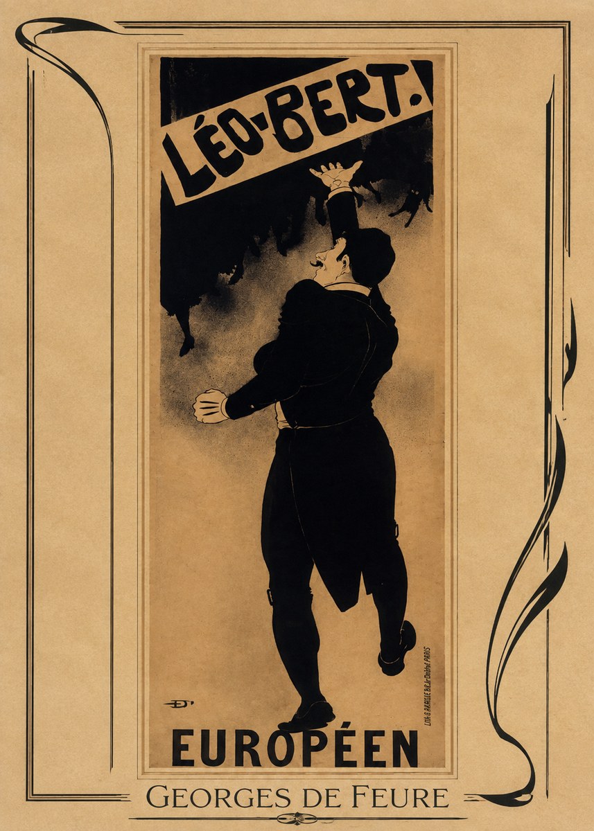 Georges de Feure Léo-bert! II No1 - Poszter