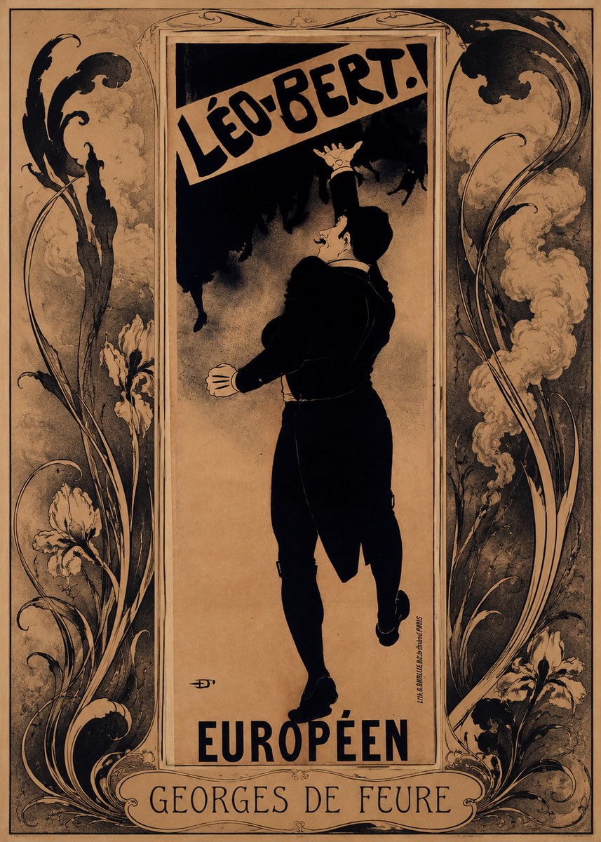 Georges de Feure Léo-bert! II No5 - Poszter