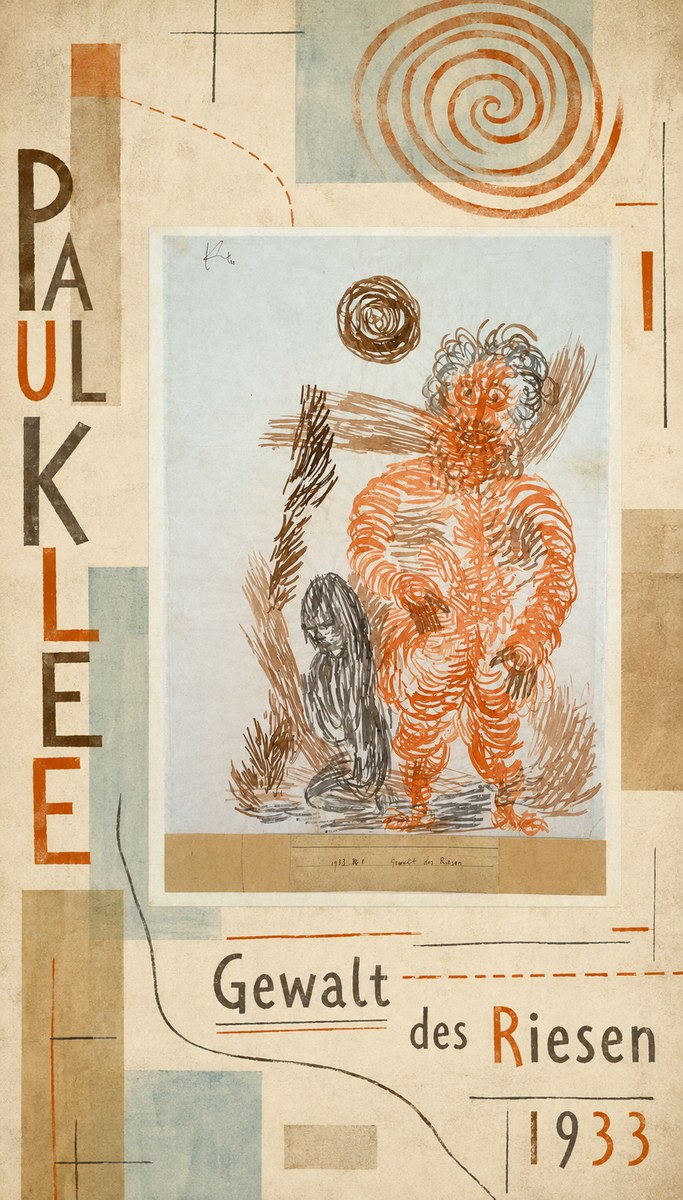 Paul Klee Gewalt Des Riesen II No6 - Poszter