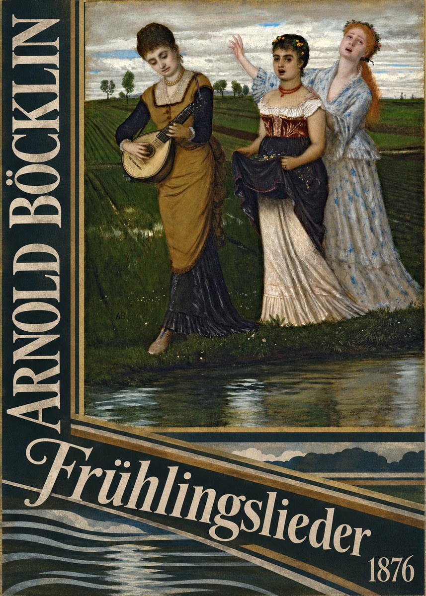Arnold Böcklin Frühlingslieder No6 - Poszter