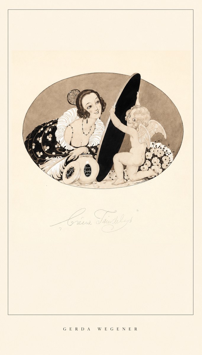 Gerda Wegener Crème Teindelys II No6 - Poszter