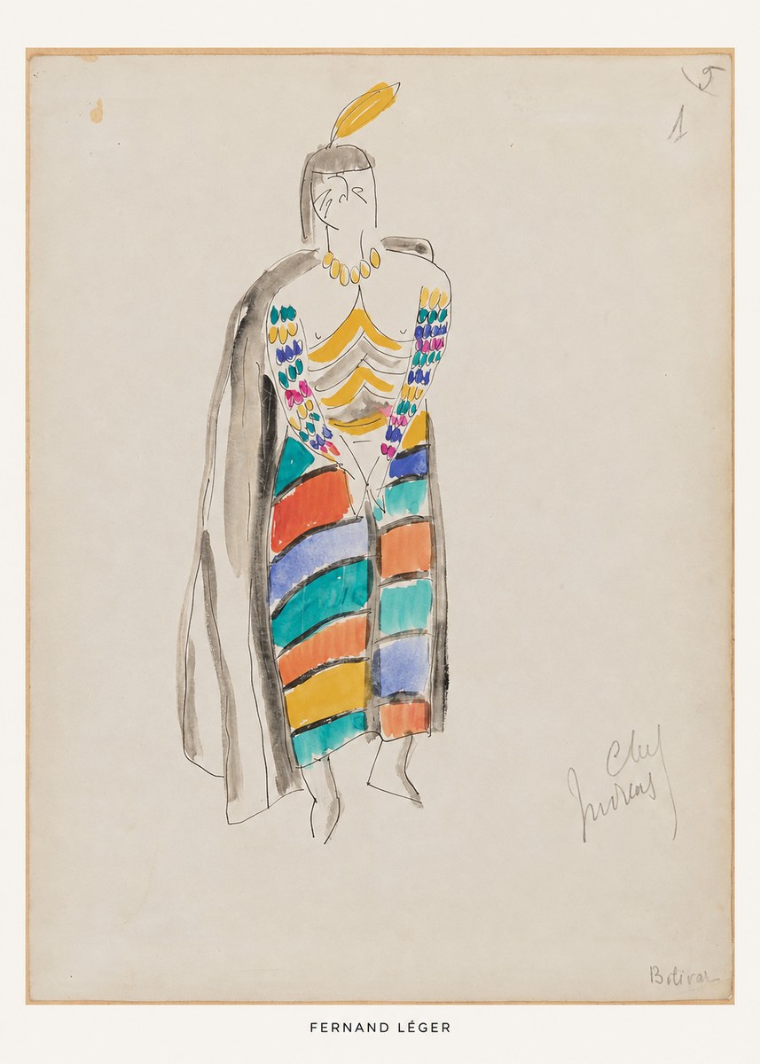 Fernand Léger Chef Moreau No6 - Poszter