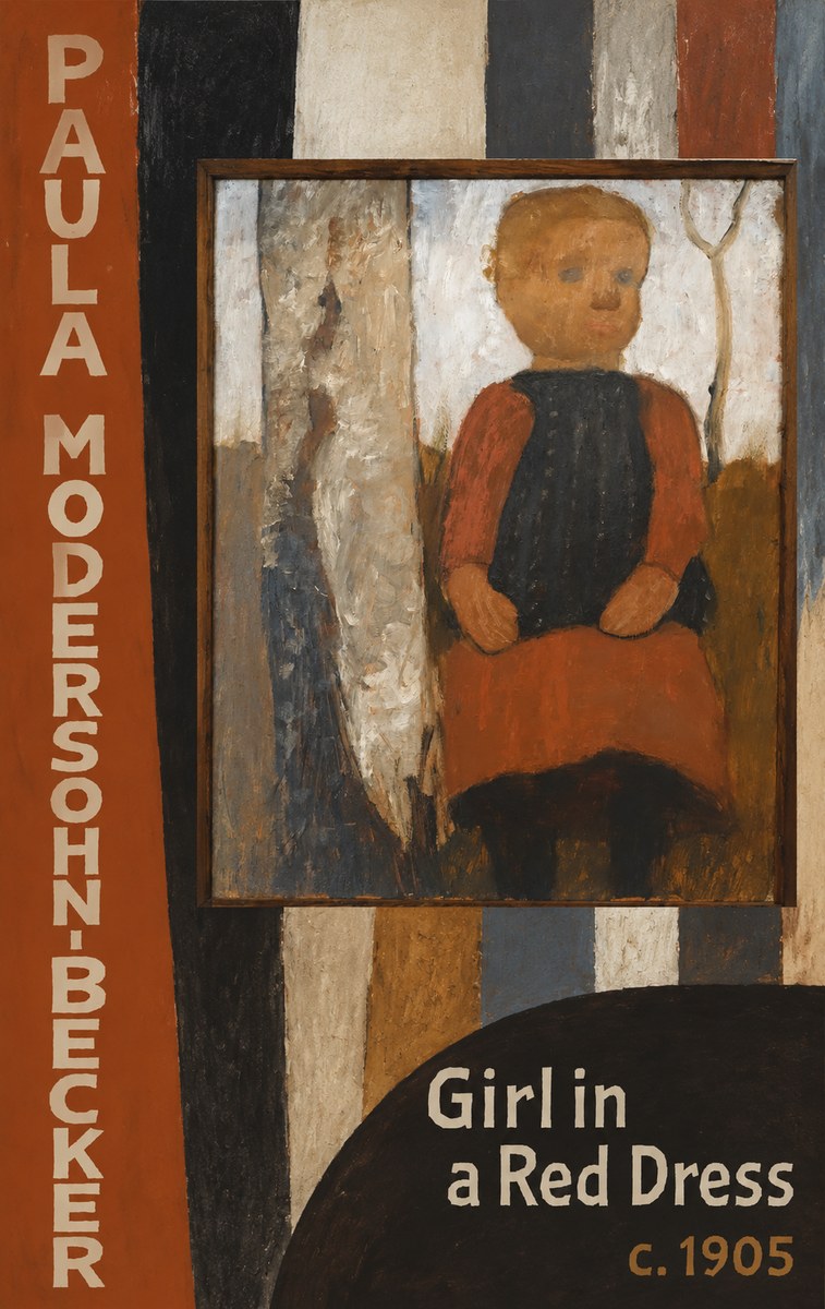Paula Modersohn-Becker Girl in a Red Dress No6 - Poszter