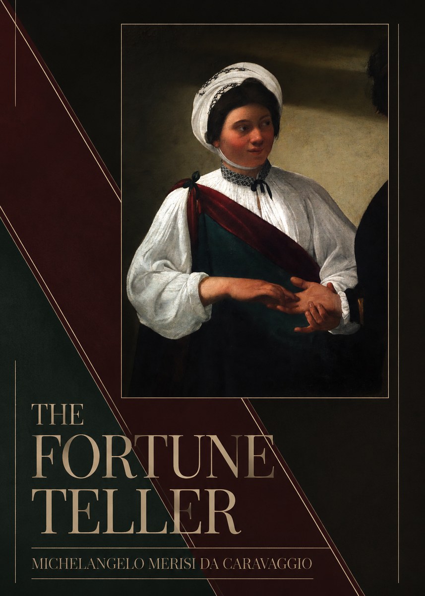 Michelangelo Merisi da Caravaggio The Fortune Teller IV No4 - Poszter