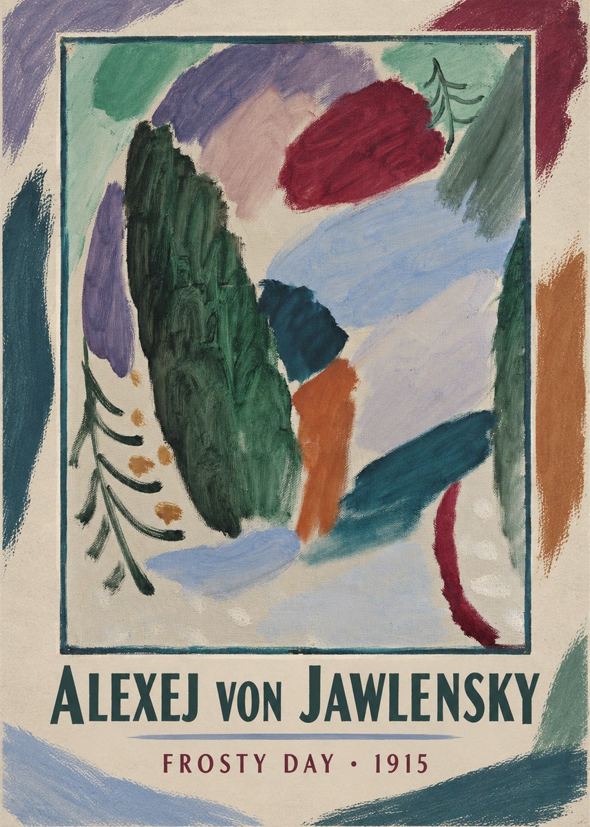 Alexej von Jawlensky Frosty Day No1 - Poszter
