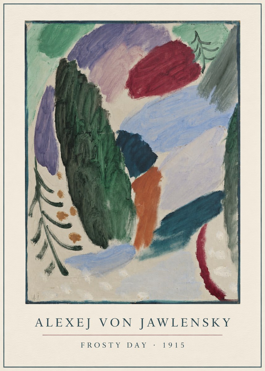 Alexej von Jawlensky Frosty Day No4 - Poszter