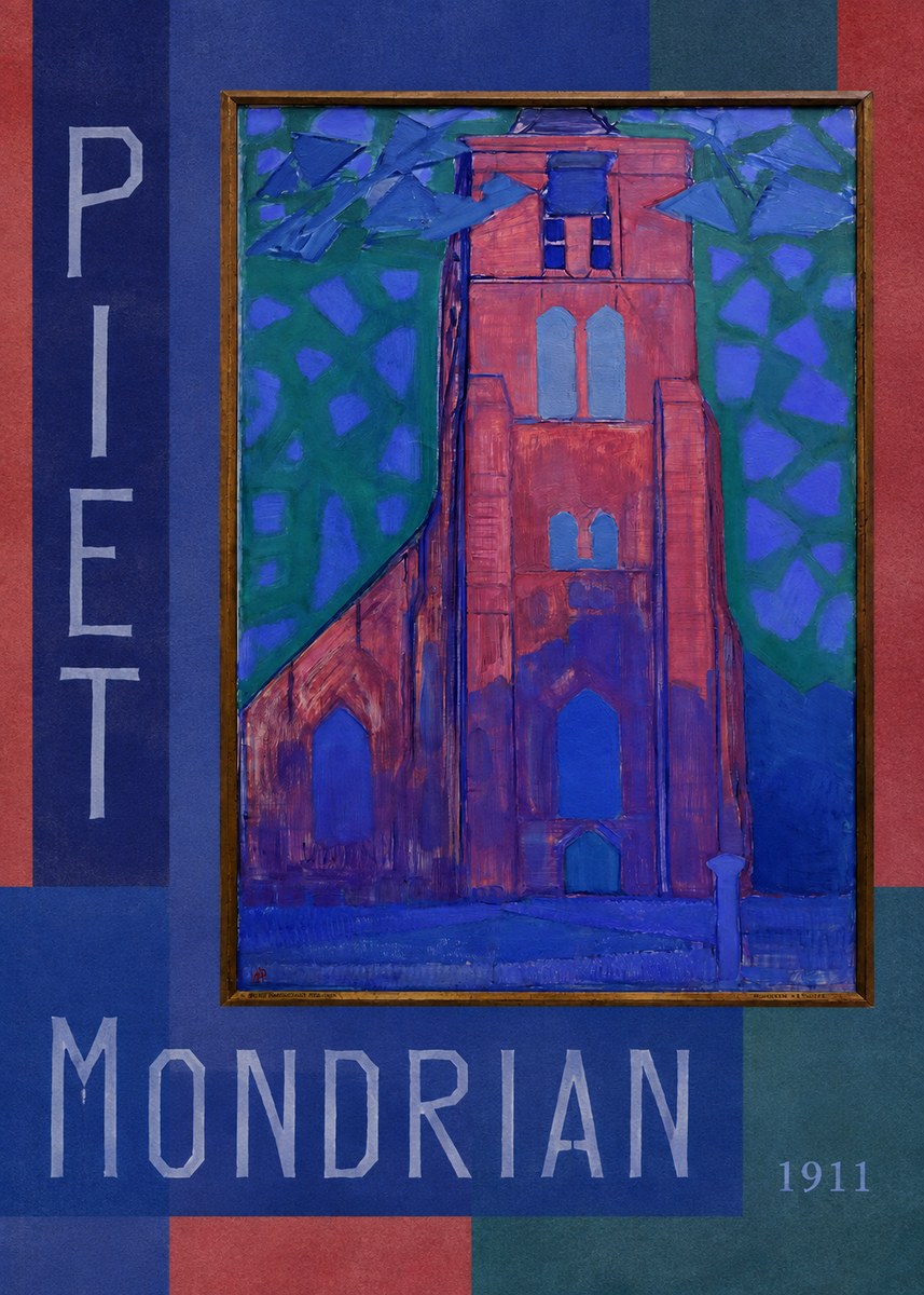 Piet Mondrian Brouwerij S.s. Schoen No2 - Poszter