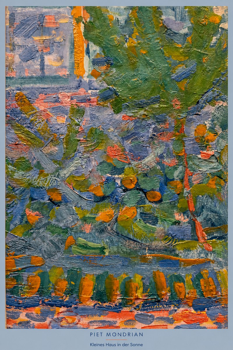 Piet Mondrian Kleines Haus in Der Sonne III No6 - Poszter